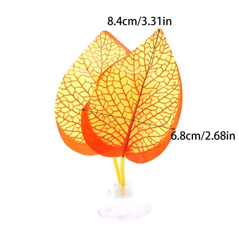 Betta Leaf Hammock BettaFish Leaf Bed Resting Leaf Pad Natural Environment Fish Spawning Grounds Fishtanks Accessories