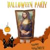 Halloween Mona Lisa Cosplay Costume For Adults And Teens High-quality Polyester Material