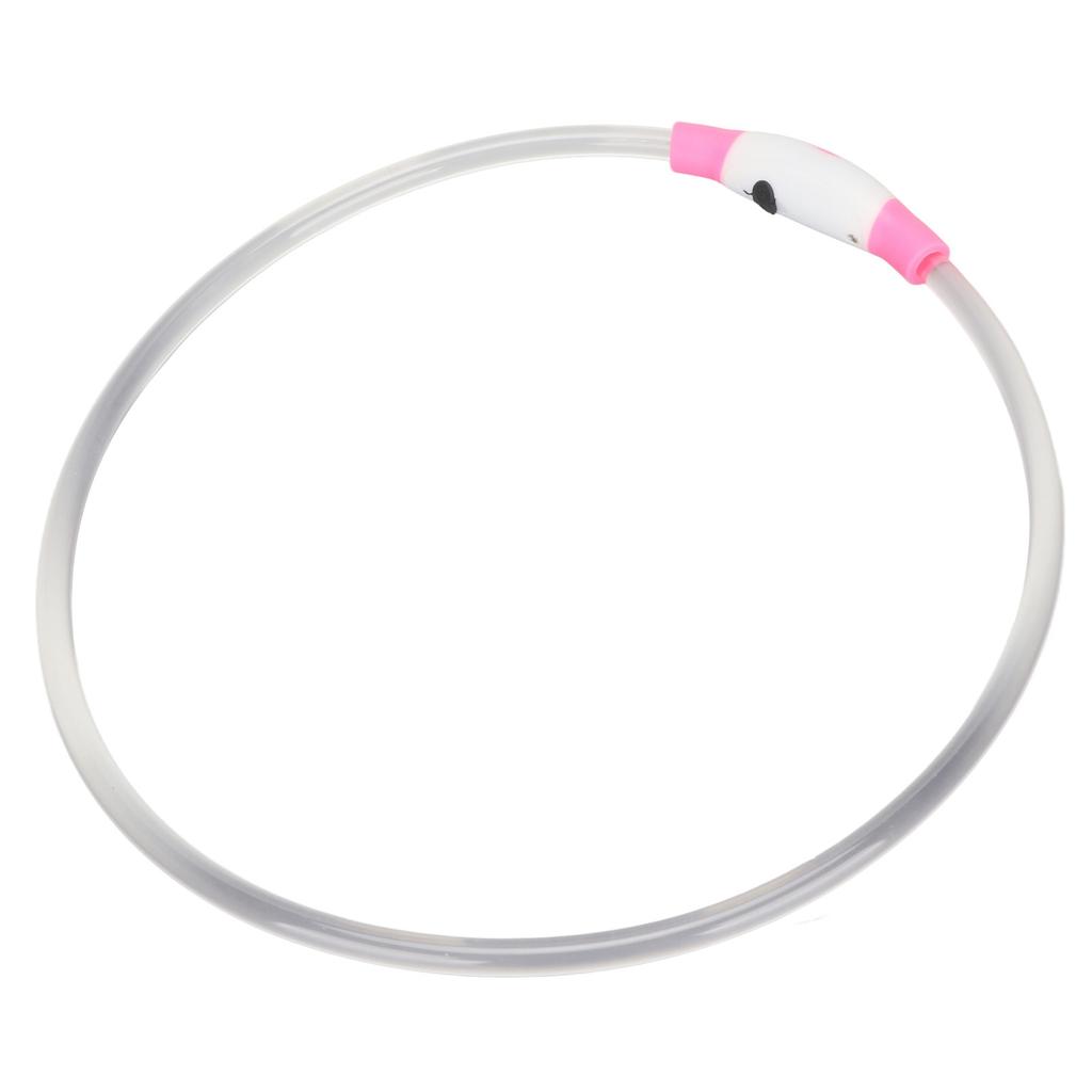 LED Obojek pro psa USB Dobíjecí Nastavitelný TPU Obojek pro psa Vodotěsný Svítící Obojek pro psa