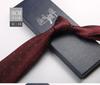 Tie Men'S Formal Wear British Retro Brown Striped 8Cm Hand Style Student Work Professional Wear