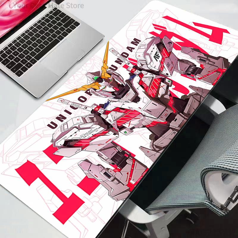 Große Mauspads Mauspads Gundam Anime Gaming-Gehäuse Computer Neue Schreibtischunterlage Tastatur Gaming-Zubehör Mauspads Anime