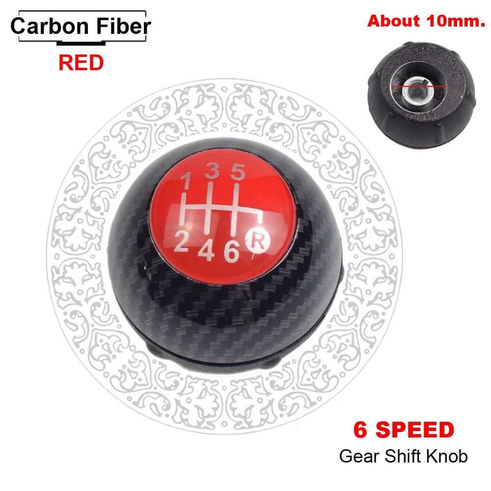 New 5 6 Speed Car Shift Knob Gear Knob For Fiat 500 Car Styling Auto Accessories