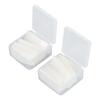 80PCS Self Adhesive Eyelash Strips Strong Hold   Lasting Waterproof Reusable Replacement Lash Glue Strip