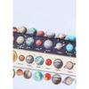New Montessori Wooden Toys Eight Planets Puzzle Earth Sun Solar System Planets Planets Cognition Educational Toys Children Gifts