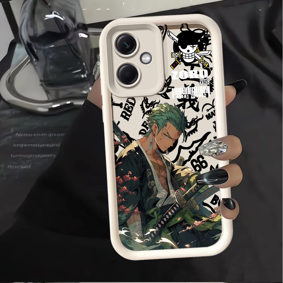 One P-Piece Luffy Zoro Phone Cover Case for Xiaomi Redmi Note 14 Pro Plus 11 Note 13 12 10S 10 9s 11S 12S