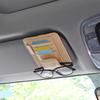 PU Vehicle Sun Visors Glasses Clip Holder Ensures Scratch Frees and Secure Storage for Every Driver's Needs Easy Install