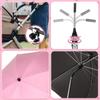 33" Baby Pram Umbrella, Stroller Umbrella with Adjustable Fixing Clamp, Sun Cover for Bike