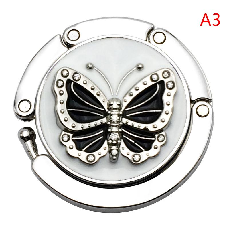 

Металлический круглый крючок, складной настольный крючок в стиле ретро, ​​вешалка для сумки, кошелька, настольный крючок, портативный крючок для путешествий A3