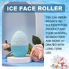 Ice Face Roller Egg-shaped Reusable Ice Mold For Face Skin Care Silicone Facial Massage Icing Tool