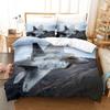 3D Fighter Bedding Set Aircraft Duvet Cover 2/3 Pieces Single/Double AU180 * 210 Boys' Room Luxury Home Textile Birthday Gift