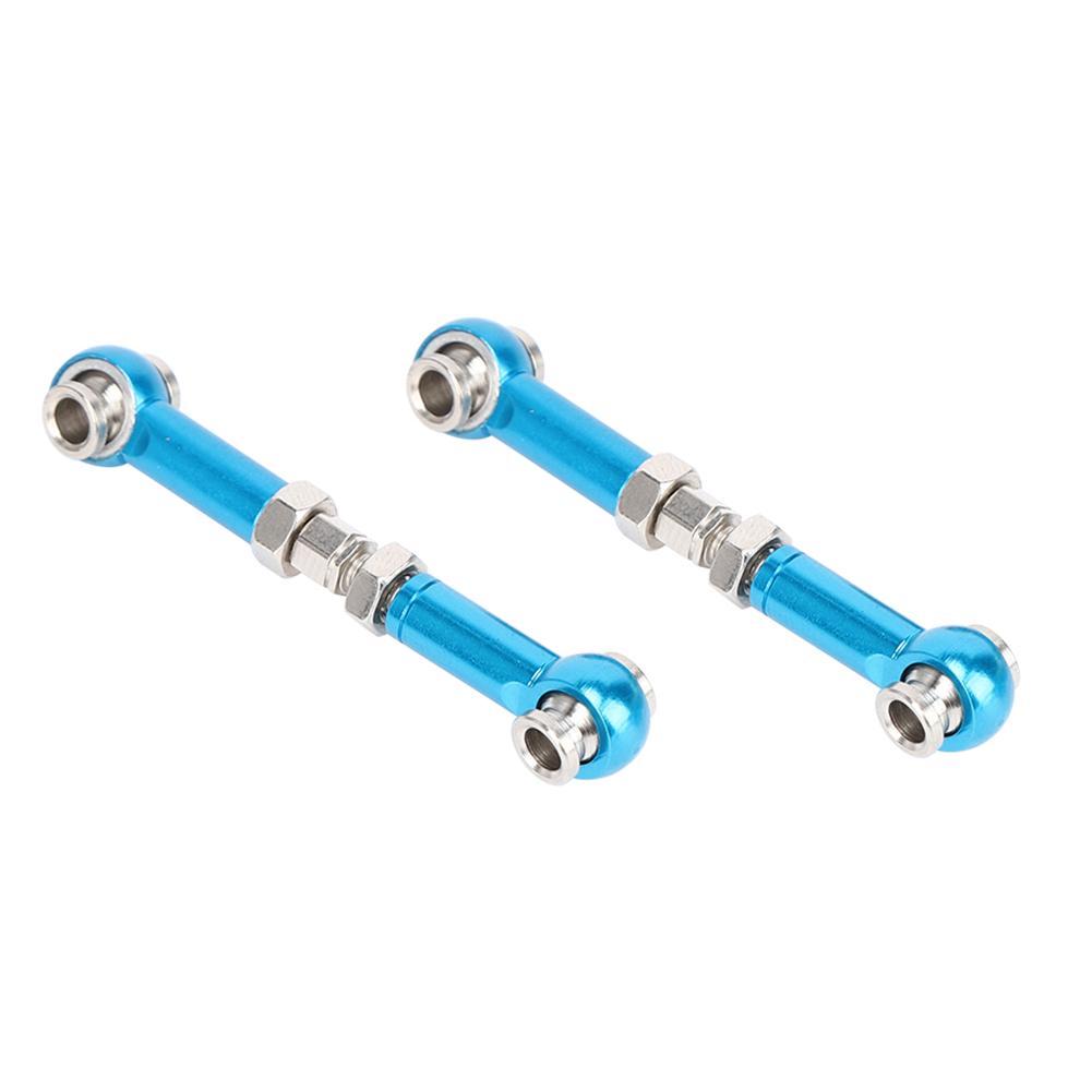 2pcs Front Upper Suspension Arm Steering Linkage Rod Link Fit for 1Celsius14 144001 RC Car