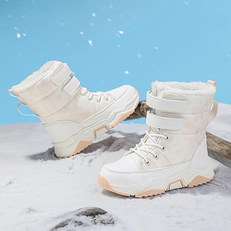 Fashion Snow Boots Ages Under Warm Lining Design Closure Strap Comfortable Feeling Winter Boots Snow Shoes