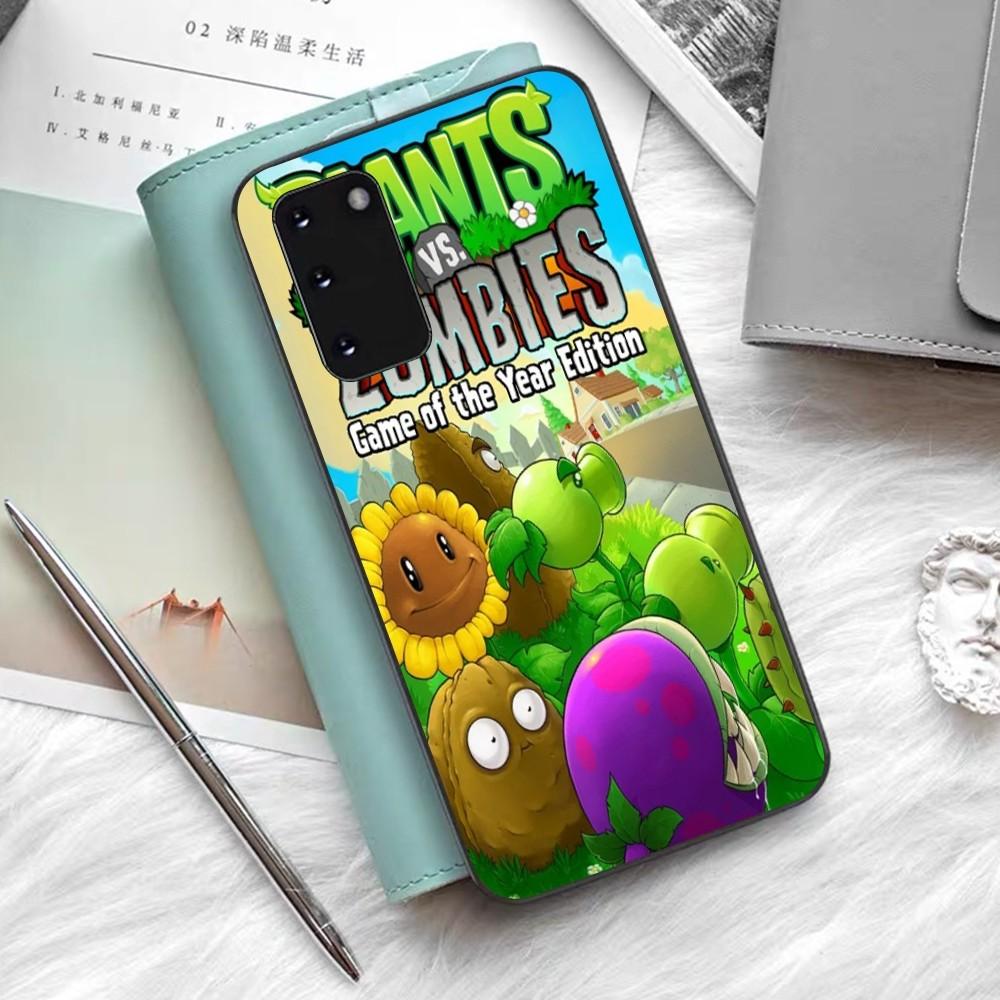 

Чехол для телефона Plants Vs Z-Zombies для Samsung S 9 10 20 21 22 23 30 23 24 Plus Lite Ultra FE S10lite Fundas Samsung S30 5G