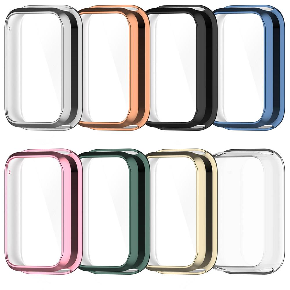 Capa e protetor de tela de vidro temperado para xiaomi mi band 8 pro frame de alta qualidade pc acessórios de proteção finos