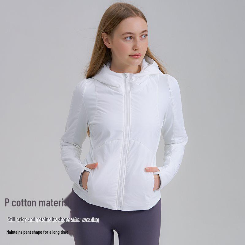 Women's Winter Slim Fit Short Down Jacket - 90% White Duck Down, Warm, Flattering, and Sporty