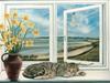 Diamond Mosaic Cat Full Drill Square Diamond Painting Animal Cross Stitch Embroidery Window Picture Rhinestones Wall Art