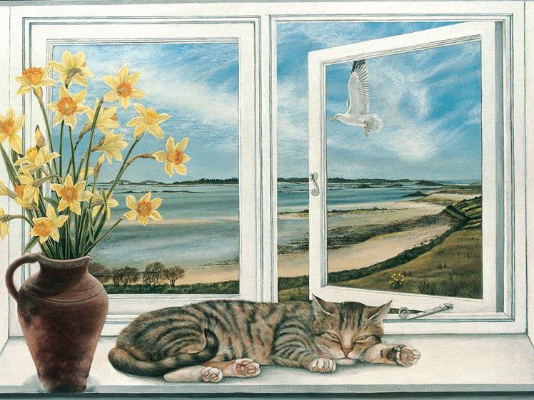 Diamond Mosaic Cat Full Drill Square Diamond Painting Animal Cross Stitch Embroidery Window Picture Rhinestones Wall Art