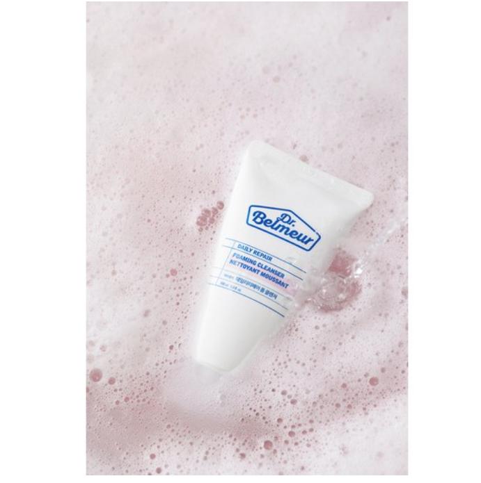 THE FACE SHOP Dr. Belmeur Daily Repair Foam Cleanser 150ml – Gentle Care for Sensitive Skin