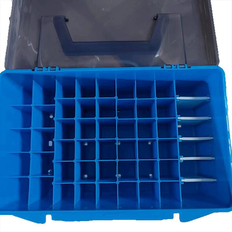 Wooden Shrimp Lure Storage Box for Freshwater and Sea Fishing