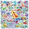 100 Divine Turtle Cartoon Turtle Stickers TEMU Blue Sea Divine Turtle Ocean Small Turtle Graffiti Stickers