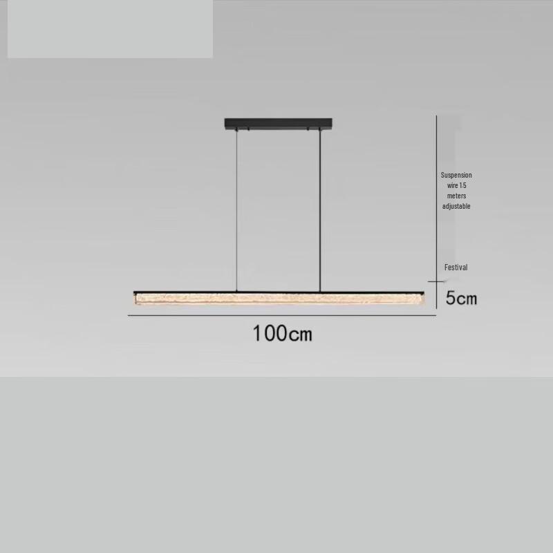 Liangtu Minimalist Italian Style Linear Pendant Light