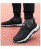 Women's Slip-On Walking Shoes for Couples, Casual Style for Middle-Aged & Elderly, Soft Sole, Shallow Mouth Design