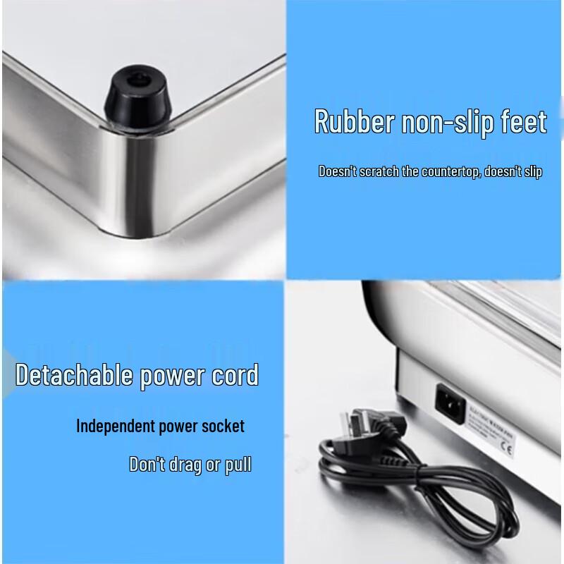 Yunlei Electric Stainless Steel Buffet Food Warmer