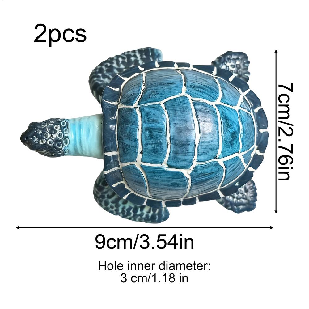 Toilet Screw Cover Cap 2 Piece Turtle Shape Bathroom Accessory Resin Toilet Screw Covers For Bathroom Shower Bathtub Inside Tank