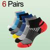 6/12/30 Pairs Men Low Cut Socks Fashionable Versatile Odor Resistant Sweat Absorbing Comfortable Breathable Elastic Sports Socks