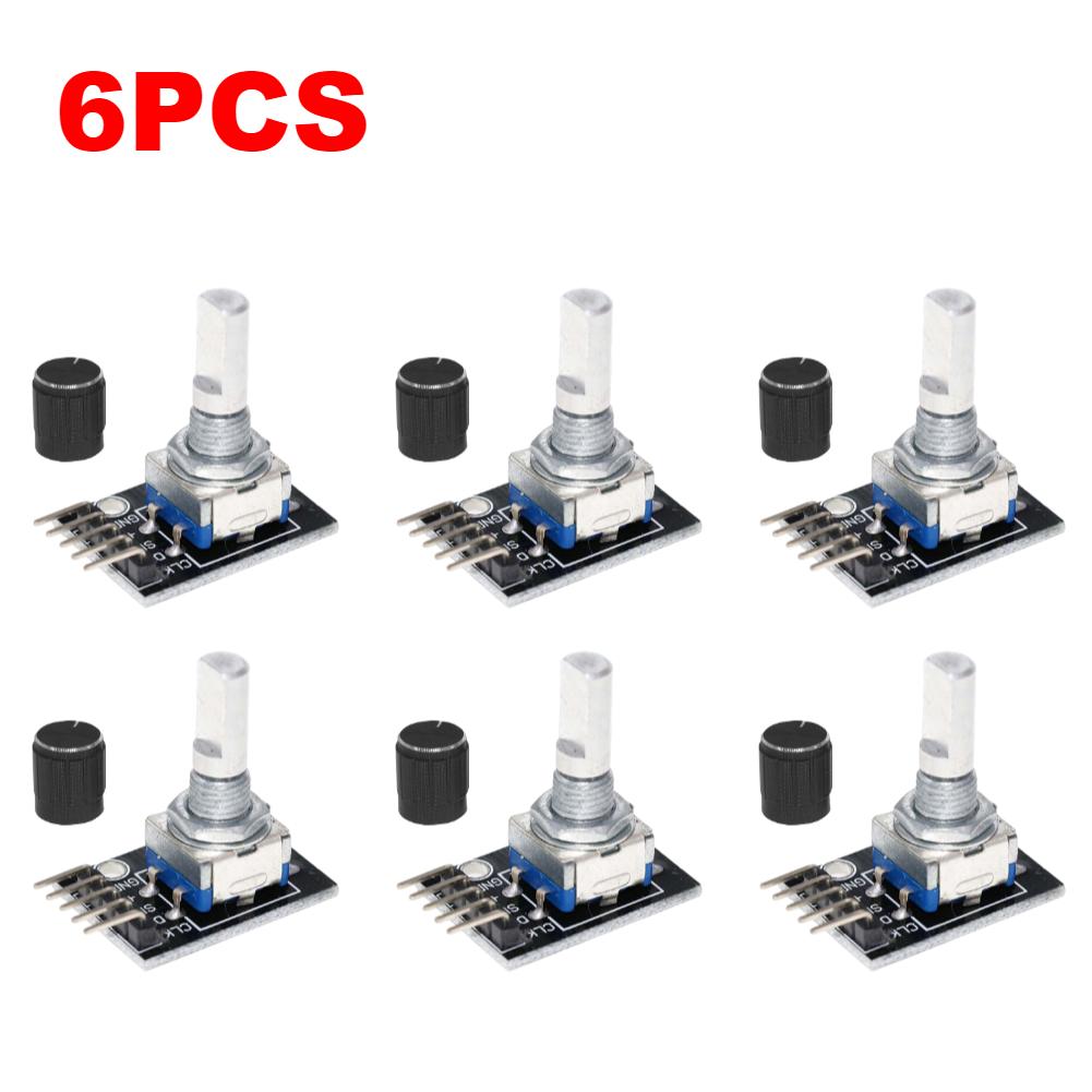 HW-040 360 Degrees Rotary Encoder Switch Module 5V Rotary Encoder Module with Knob Cap Brick Sensor Development Board
