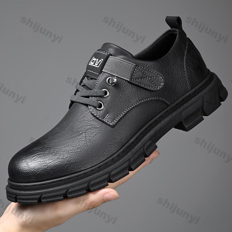 Повседневная обувь Британские кроссовки на платформе Туфли на плоской подошве — фото 5