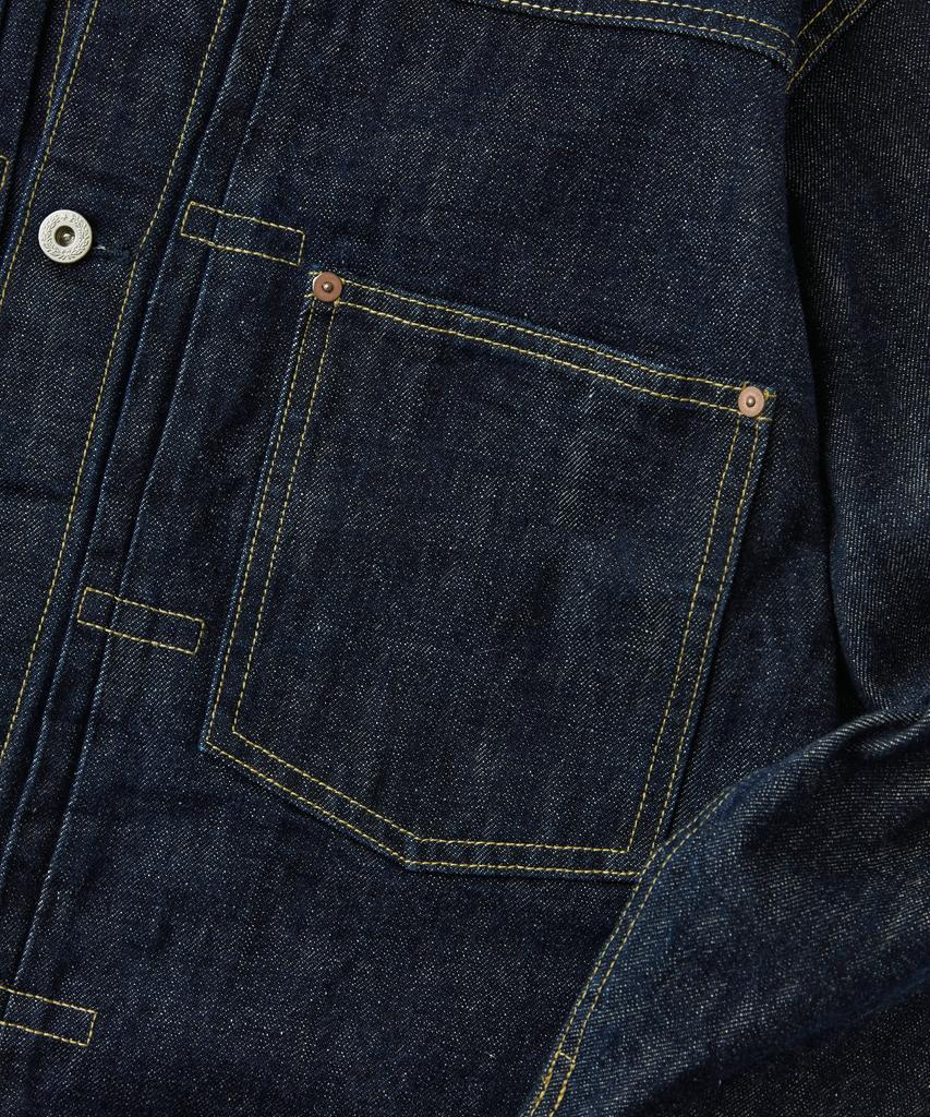 Hervorragend W.W. Ii Selvedge Denim 1. Jacke_Indigo