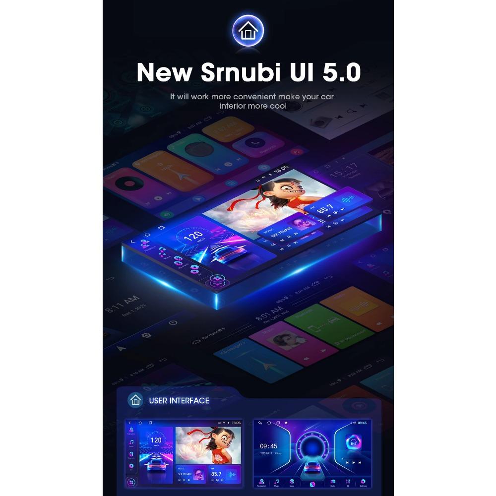 Srnubi 9" For Hyundai Tucson 2 LM IX35 2009-2015 Carplay Auto DSP 2din Android Car Radio Multimedia Video Player Navigation GPS