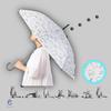 Pluvia Long Bored Cat 58cm Women's Umbrella, Design, POE, White,