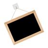 Hanging Chalkboard Double-Sided Blackboard Memo Board Writing Board Small Hanging Blackboard for Home Office Kitchen