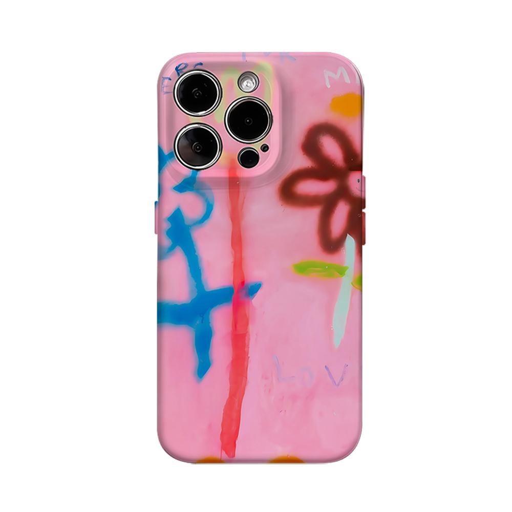 

Flowers KATE ELIZA Phone Case for IPhone 16 15 14 13 12 11 X XS XR XSMAX 7 8 Pro Max Plus Double-layer Back Cover IPHONEXSMAX