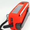 Radio solaire avec torche LED d'urgence à manivelle VIPITH, radio avec batterie de secours pour smartphone 2000 mAh