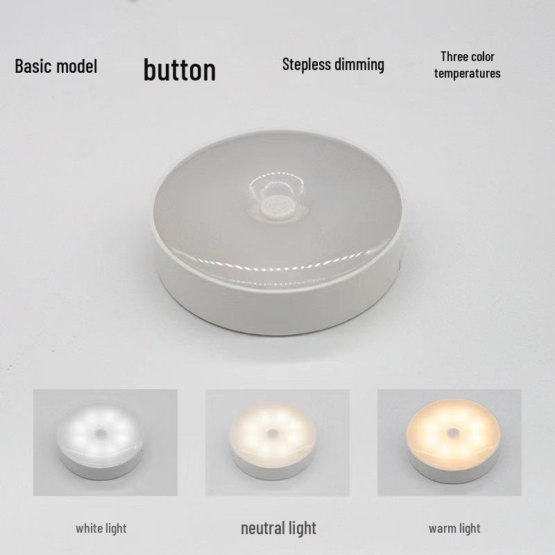 Intelligent LED Night Light with Motion Sensor - White Light (Auto-Off)