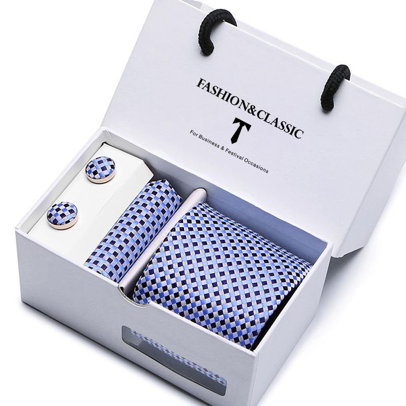 Men's 5-Piece Tie Gift Box: Formal & Wedding Attire