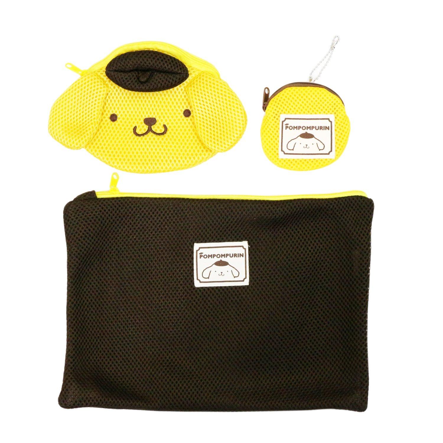 Набор сетчатых косметичек Pompompurin 30694369, 3 шт.