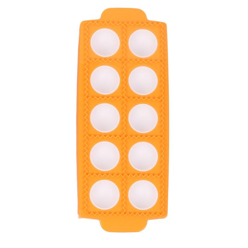 10-Piece Square & Round Mold Set for Ravioli, Chocolate, and Fondant Cake Decoration