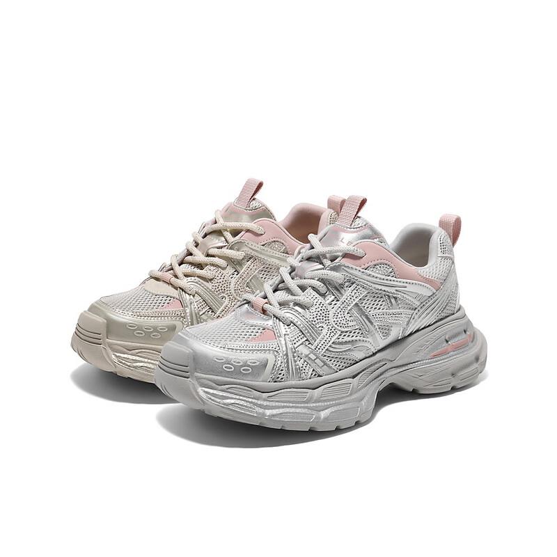 Belle Trendy Colorblock Mesh Dad Shoes B2548BM5
