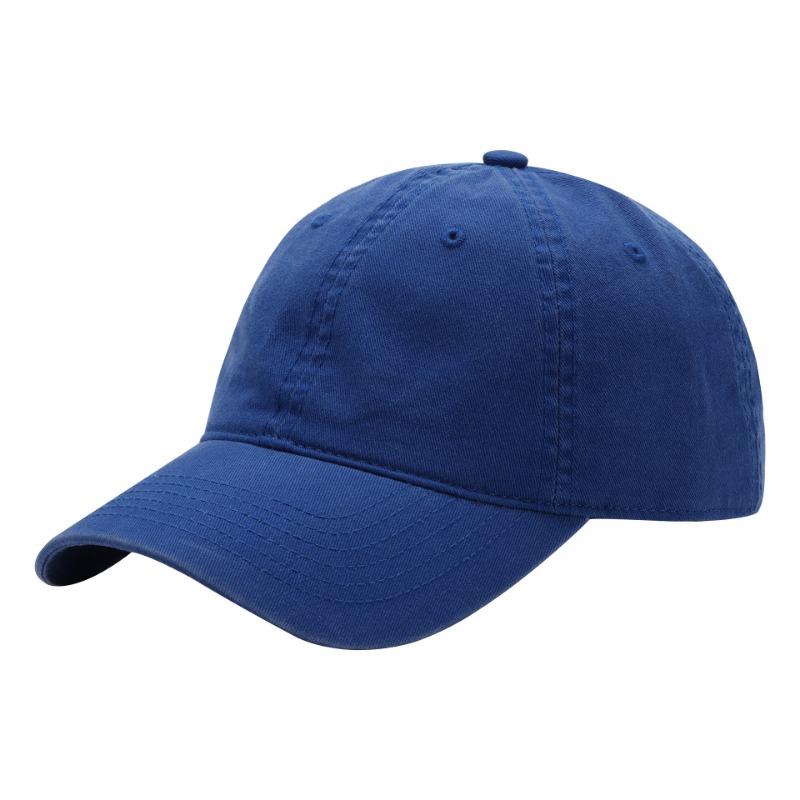 Washed premium baseball cap combed cotton women's deep top big brim cap trendy casual sunscreen hat