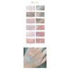 Six Color Shimmer Glitter Candy Paper Gel Eyeshadow For Beauty Eye Makeup