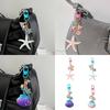 Creative Keychain Shell Car Key Rings Starfishes Key Chain Bag Charm Backpack Pendant Jewelry Accessories