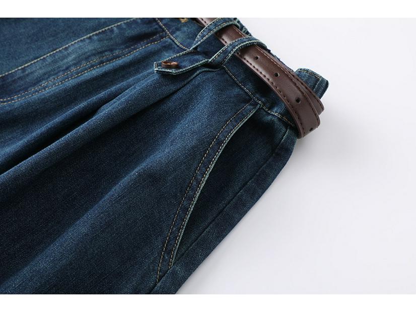 2025 Dámská džínová midi sukně s vysokým pasem - Kolekce jaro/léto