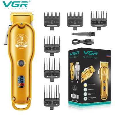 650 Washable Barber Hair Cut Machine Professional Cordless Electric Trimmer Rechargeable Hair Clipper for Men Smart Digital Display LED LCD Shaver