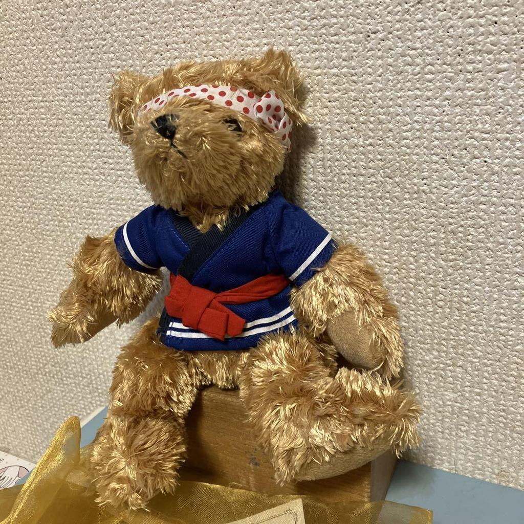 [USED] Lexus Bear Plush Toy Festival Happi Teddy Bear Plush Toy Bear