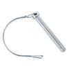 Heavy Duty Marine Trailer Coupler Safety Pin D Ring Round Arch Locking Lock Pin