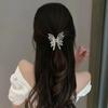 Fashion Metal openwork Hair Claw Butterfly Hair Clips for Women Girl Elegant Ponytail Claw Clip Vintage Hairpin Hair Accessories